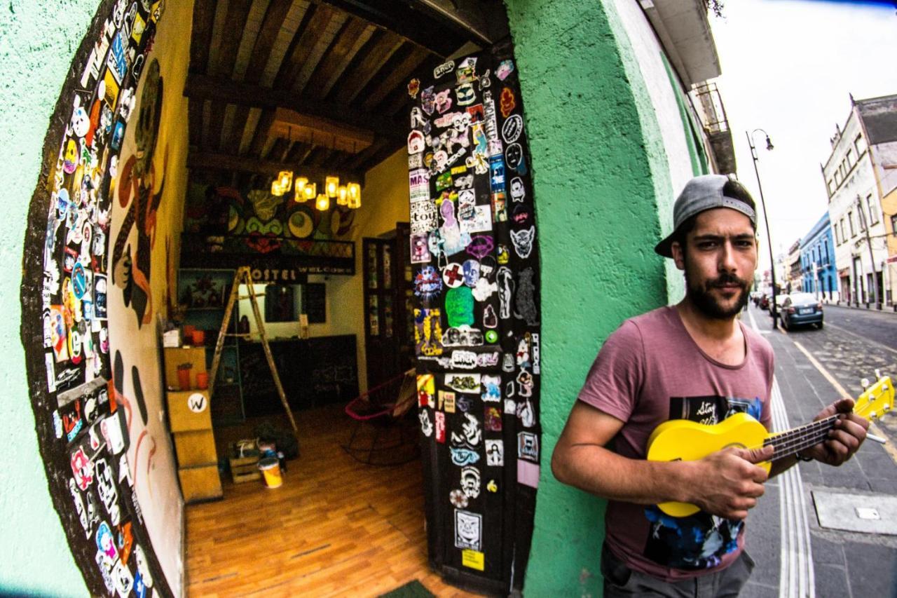 Gente De Mas Hostel Puebla Exterior foto